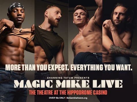 magic mike live tickets.